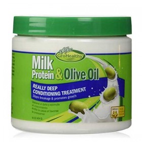 Sofn Free Milk Protein&Olive Oil Really Deep Conditioning Treatment 16oz